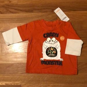 NWT Gymboree Candy Monster Halloween Shirt